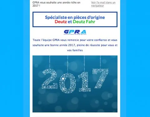 mailing gpra